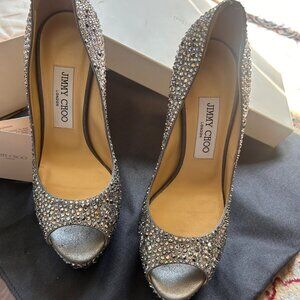 Jimmy Choo Swarovski Heels